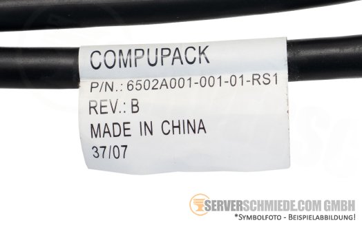 Compupack DVI Splitter Y Cable DMS-59 15 126502A001-001-01-RS1