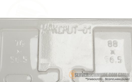 CPU Blister Kunststoffverpackung Tray LGA3647 76x56,5 88x56,5 MPKCPUT-01 transparent