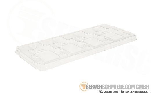 CPU Blister Kunststoffverpackung Tray LGA3647 76x56,5 88x56,5 MPKCPUT-01 transparent