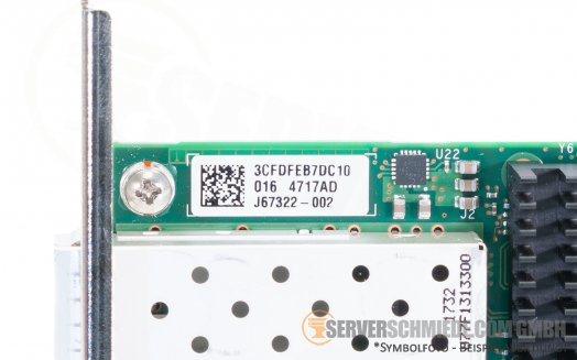 Dell 000M95 Intel XXV710-DA2 2x 25/10GbE SFP28 PCIe x8 Optical Converged Ethernet Controller SR-IOV