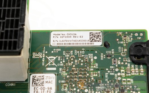 Dell 02T0WW CX315A 2x 10GbE Network LAN Ethernet Controller mezzanine M640 M630 M830 Mellanox