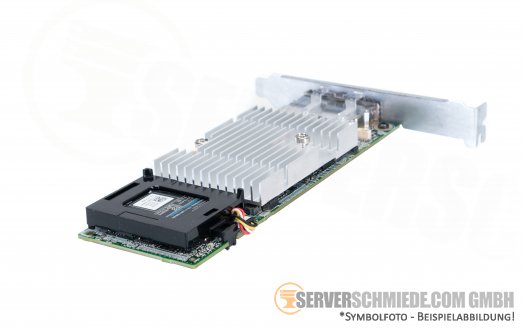 Dell 0NDD93 PERC H810 6G SAS SATA 1GB PCIe x8 Raid Controller HDD SSD Raid: 0, 1, 5, 6, 10, 50, 60 2x SFF-8088 extern