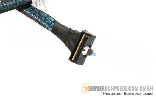 Dell 0YCT6G R740 8x SFF PERC H750 H350 SAS Kabel 1x SFF-8654 winkel to 2x SFF-8643 winkel