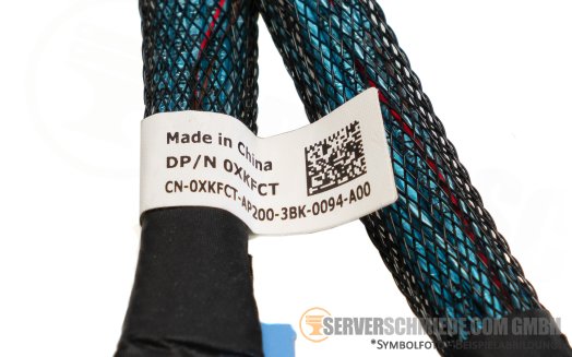 Dell 10cm Backplane to front PERC Controller Kabel 1x SFF-8654 gerade to 2x SFF-8654 gerade R750 H755N 0XKFCT