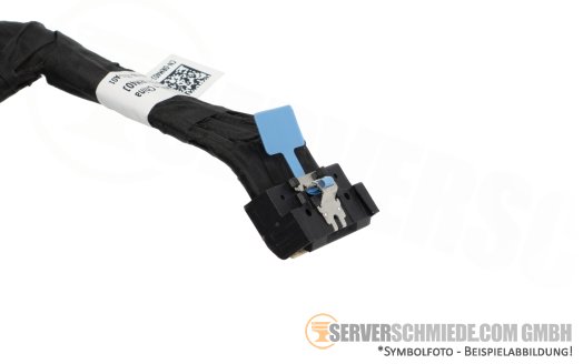 Dell 10cm Backplane to front PERC Controller Kabel cable 1x SFF-8654 8i winkel to 1x SFF-8654 8i gerade R760 24SFF 0RM40J
