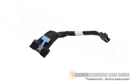 Dell 10cm Backplane to front PERC Controller Kabel cable 1x SFF-8654 8i winkel to 1x SFF-8654 8i gerade R760 24SFF 0RM40J