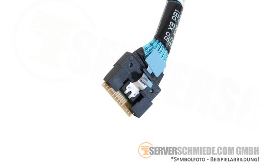 Dell 10cm NVMe Kabel cable 1x SFF-8654 gerade to 1x SFF-8654 gerade R760 0N7N8K