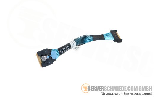 Dell 10cm NVMe Kabel cable 1x SFF-8654 gerade to 1x SFF-8654 gerade R760 0N7N8K
