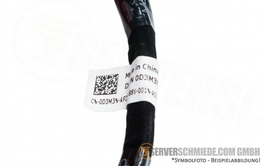 Dell 10cm Powercable Kabel 2x 8pin 0D3M3N