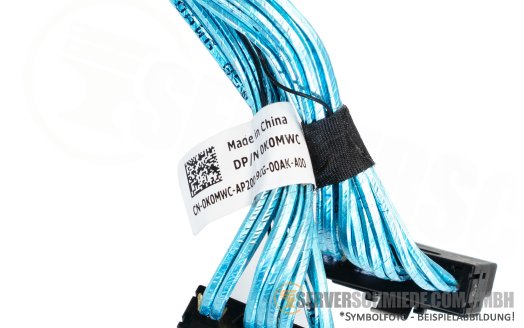 Dell 10cm XGMI Kabel cable 2x SFF-8654 gerade to 2x SFF-8654 gerade R6525 0K0MWC 097NR9