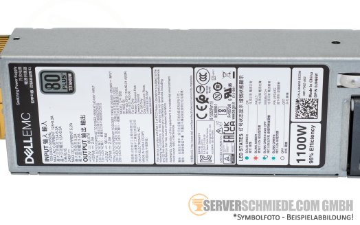 Dell 1100W Netzteil PSU 80 Plus Titanium R650 R750 R6525 R7525 R760xs R6615 +NEW+