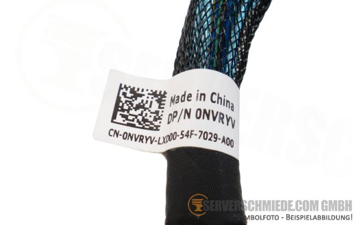 Dell 13cm NVMe Kabel cable 1x SFF-8654 gerade to 1x SFF-8654 gerade R760 0NVRYV