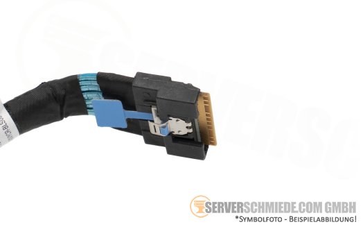 Dell 13cm NVMe Kabel cable 1x SFF-8654 gerade to 1x SFF-8654 gerade R760 0XVYCR