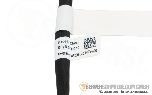 Dell 15cm Backplane Signal Kabel 1x 16-pin gerade to 1x 16-pin gerade R940 0FH049