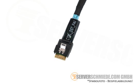 Dell 15cm BOSS N1 SAS Kabel 1x SFF-8654 4i gerade to 1x SFF-8654 4i gerade R760 0PFHYD