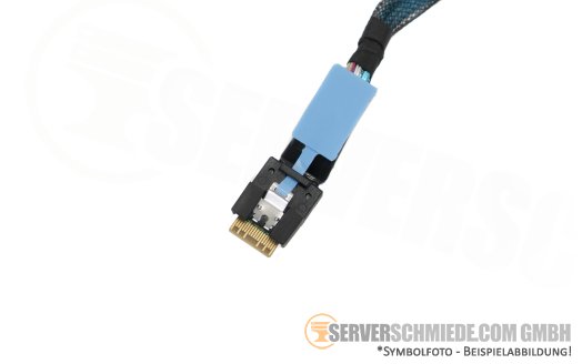 Dell 15cm BOSS N1 SAS Kabel 1x SFF-8654 4i gerade to 1x SFF-8654 4i gerade R760 0PFHYD