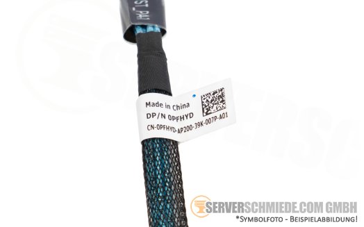 Dell 15cm BOSS N1 SAS Kabel 1x SFF-8654 4i gerade to 1x SFF-8654 4i gerade R760 0PFHYD