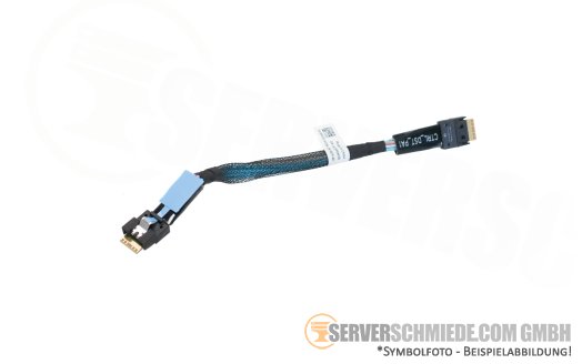 Dell 15cm BOSS N1 SAS Kabel 1x SFF-8654 4i gerade to 1x SFF-8654 4i gerade R760 0PFHYD