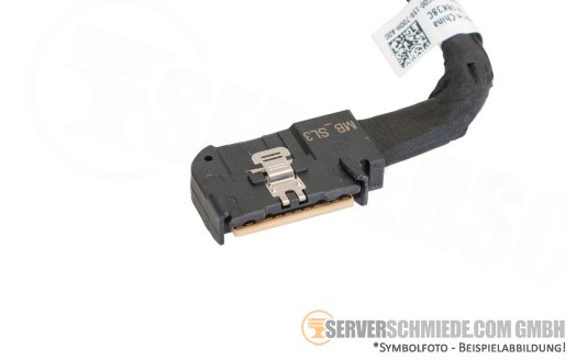Dell 15cm MB to front PERC Controller Kabel 1x SFF-8654 winkel to 1x SFF-8654 winkel R650 10x SFF H755N 08K38C