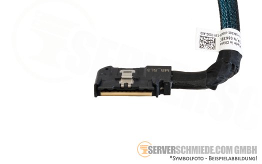 Dell 15cm MB to front PERC Controller Kabel 1x SFF-8654 winkel to 1x SFF-8654 winkel R650 10x SFF H755N 08K38C 3rd party