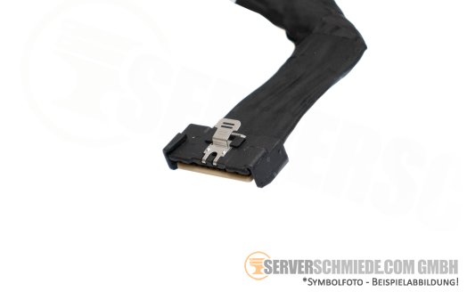 Dell 15cm NVMe Kabel cable 1x SFF-8654 8i winkel to 1x SFF-8654 8i gerade R760 0C8V3G