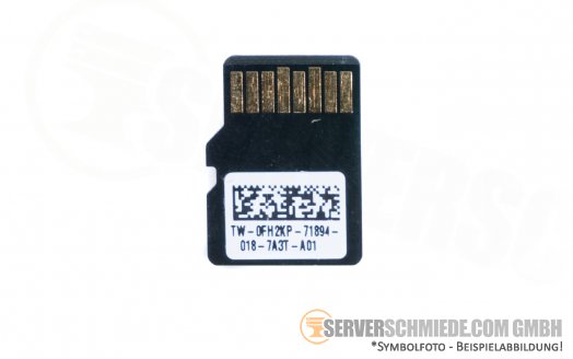 Dell 16GB microSD SD Karte card Enterprise 0R7YTT 0FH2KP
