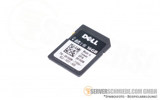 Dell 16GB SD Card Karte 0H1H8M