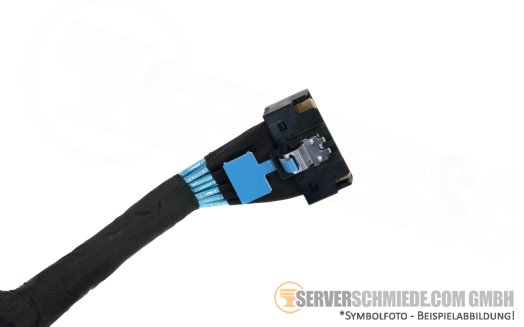 Dell 17cm Mainboard to front PERC Controller Kabel cable 1x SFF-8654 8i gerade to 1x SFF-8654 8i gerade R760 24SFF 0N4H6G