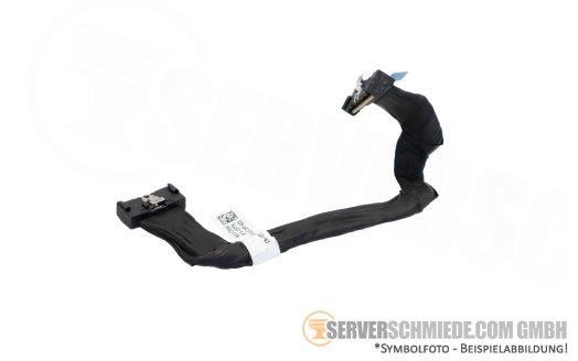 Dell 17cm NVMe Kabel cable 1x SFF-8654 8i winkel to 1x SFF-8654 8i gerade R760 0J5TTK