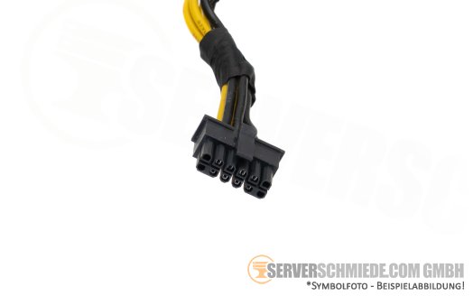 Dell 18cm GPU power Kabel cable 1x 12-pin to 1x 8-pin EPS / CPU R750xa 06C77X