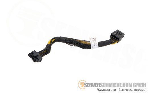 Dell 18cm GPU power Kabel cable 1x 12-pin to 1x 8-pin EPS / CPU R750xa 06C77X