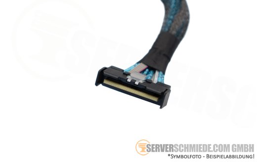 Dell 19cm Mainboard to front PERC Controller Kabel cable 1x SFF-8654 8i gerade to 1x SFF-8654 8i gerade R760 24SFF 05WG22