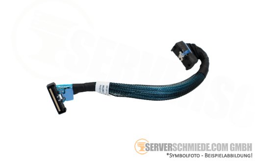 Dell 19cm SDPM VOSS Controller Kabel cable 1x SFF-8654 winkel to 1x SFF-8654 gerade R760 0KFTHK