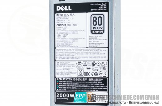 Dell 2000W R940 Netzteil PSU 0J5WMG