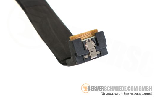 Dell 20cm Backplane to front PERC Controller Kabel 1x SFF-8654 gerade to 1x SFF-8654 winkel R760xs 16x SFF 04JY1R