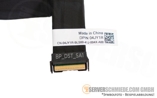Dell 20cm Backplane to front PERC Controller Kabel 1x SFF-8654 gerade to 1x SFF-8654 winkel R760xs 16x SFF 04JY1R