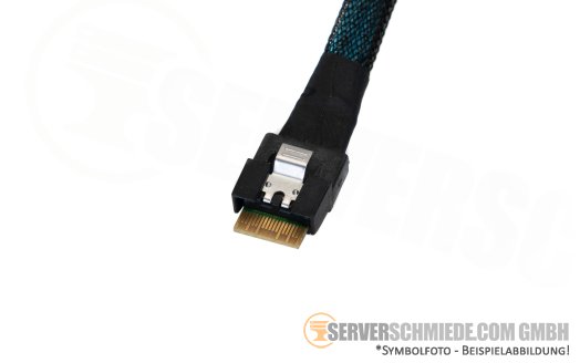 Dell 20cm BOSS S2 SAS Kabel 1x SFF-8654 4i gerade to 1x SFF-8654 8i gerade R6525 R7525 0D2CM6