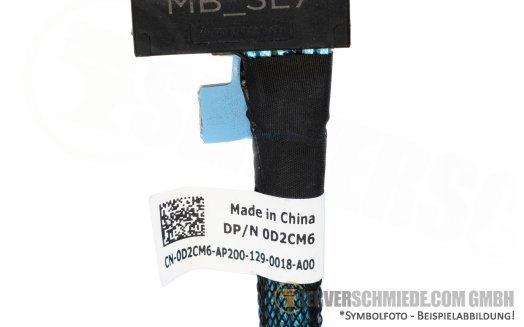 Dell 20cm BOSS S2 SAS Kabel 1x SFF-8654 4i gerade to 1x SFF-8654 8i gerade R6525 R7525 0D2CM6