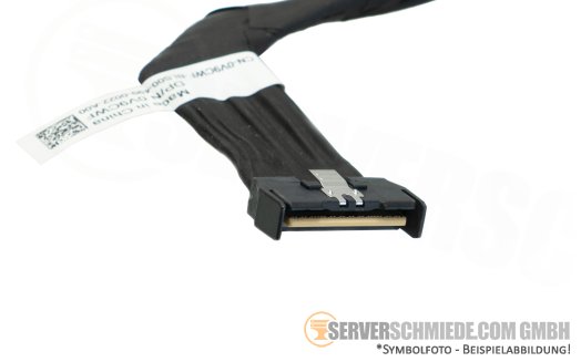 Dell 20cm front PERC to Mainboard Controller Kabel cable 1x SFF-8654 8i winkel to 1x SFF-8654 8i gerade R760 H965i 0V9CWF