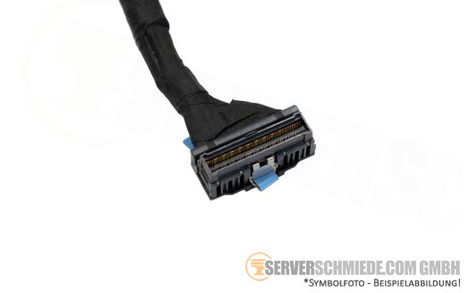 Dell 20cm Mainboard to front PERC Controller Kabel cable 1x SFF-8654 winkel to 1x SFF-8654 gerade R760 0Y7MTN