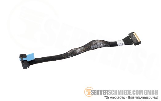 Dell 20cm Mainboard to front PERC Controller Kabel cable 1x SFF-8654 winkel to 1x SFF-8654 gerade R760 0Y7MTN