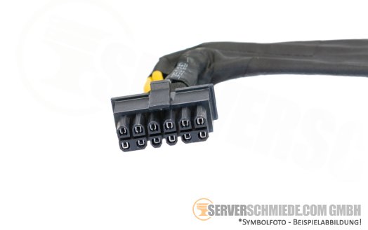 Dell 20cm NVMe Backplane Power Kabel 12-pin to 12-pin R750 R7525 0CD9FM