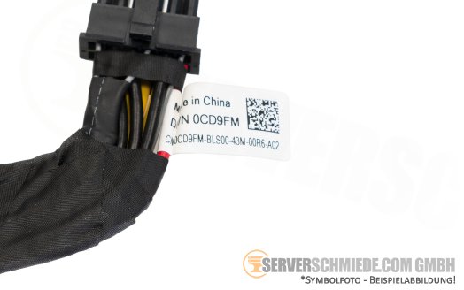 Dell 20cm NVMe Backplane Power Kabel 12-pin to 12-pin R750 R7525 0CD9FM