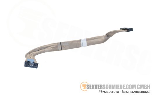 Dell 20cm NVMe Kabel cable 1x SFF-8654 gerade to 1x SFF-8654 winkel R660 10x SFF 08W5R4