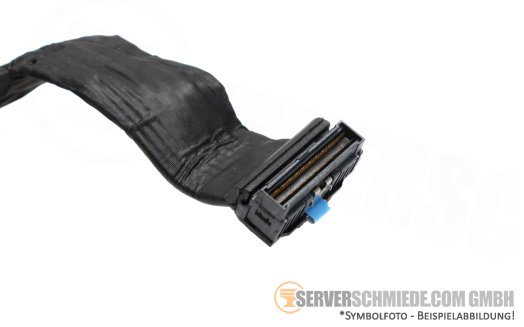 Dell 20cm NVMe Kabel cable 1x SFF-8654 gerade to 1x SFF-8654 winkel R760 049CD8