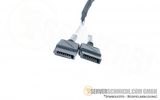 Dell 20cm R640 SATA Kabel 1x OCULink SFF-8611 2x SATA 0VDHV7