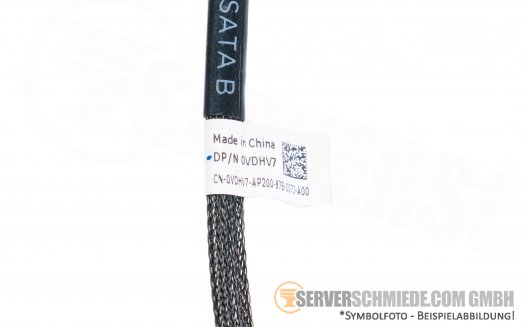 Dell 20cm R640 SATA Kabel 1x OCULink SFF-8611 2x SATA 0VDHV7