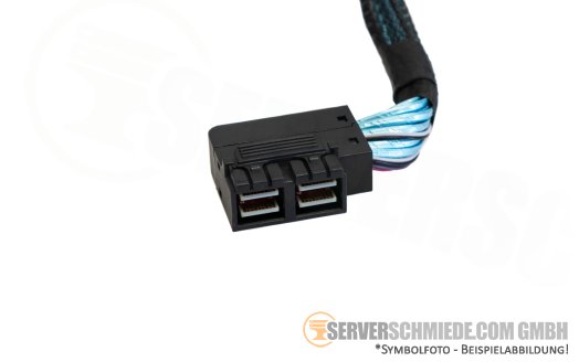 Dell 20cm SAS Backplane to Controller cable 2x SFF-8643 (double) winkel to 2x SFF-8643 (double) winkel R540 09G7MF