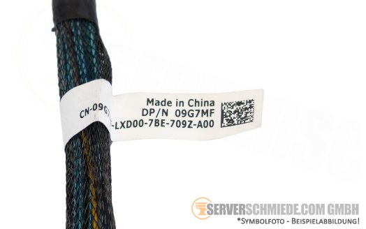 Dell 20cm SAS Backplane to Controller cable 2x SFF-8643 (double) winkel to 2x SFF-8643 (double) winkel R540 09G7MF