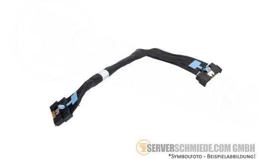 Dell 20cm SAS cable 1x SFF-8654 gerade to 1x SFF-8654 gerade BP_DST_PA2 to MB_SL7 R7615 04N6VV